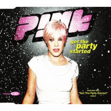 PINK Get The Party Started (3 CD-tracks + Video) (Arista – 74321904632) EU 2002 Enhanced CD single